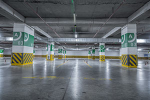 Parking priv&eacute; au sein de la r&eacute;sidence Emmanuel